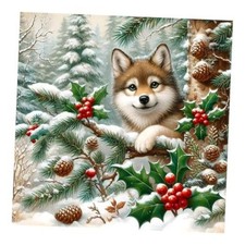 Dog Diamond Art Kits for Adults - Christmas Diamond Painting Kits for Dog-3
