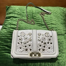 Rebecca Minkoff Festival Flower Love Crossbody.  Barely used clean inside & Out