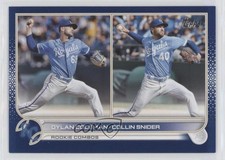 2022 Topps Update Rookie Combos Royal Blue Collin Snider Dylan Coleman 7iu
