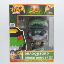 Funko Pop!  Bitty Pop Dragonzord With Green Ranger Vinyl Figures - Brand New
