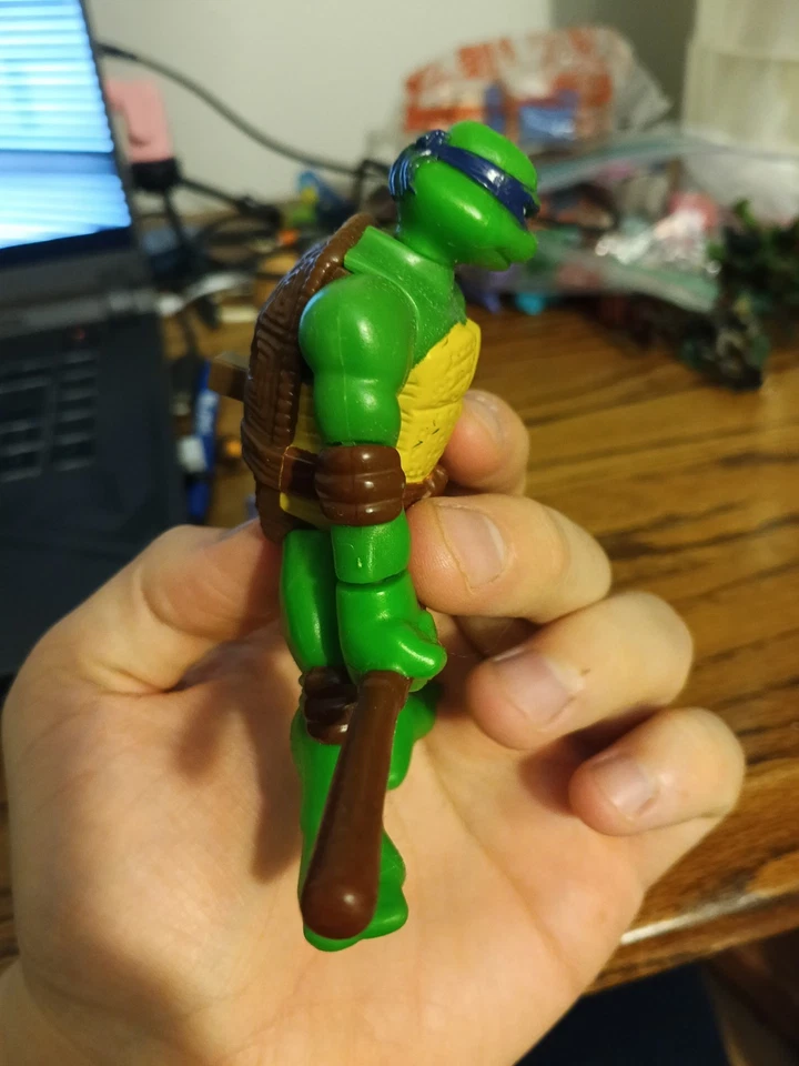 Figura de acción Donatello McDonald's 2007 #6 Teenage Mutant Ninja Turtles juguete giratorio Foto 4 de 4