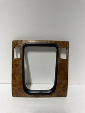 2003 - 2007 Honda Accord Center Shifter Trim Bezel Woodgrain Tabs Good Oem