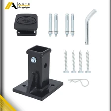 Powder-Coated 2 Inch Hitch Receiver Wall Mount, 20000 lbs Capacity Powder Coated