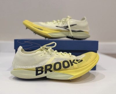 Brooks Hyperion Elite MD 2 Track Spikes Men s 12.5 Luminary Yellow w/ Box