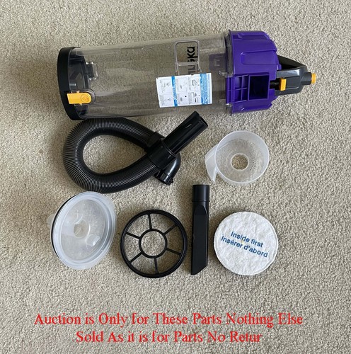 Eureka NEU182B Vacuum Canister Cup Dust Waste Dirt Bin Filter Cyclone Hose Tool - Picture 2 of 5
