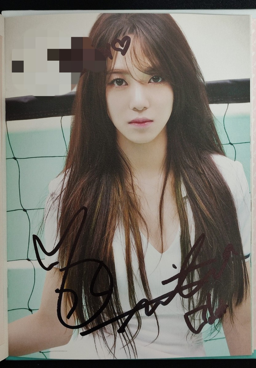 AOA [Heart Attack] Fan Sign Event All Member Real Hand Signed