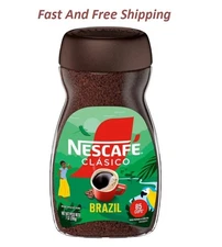 4 Jar NESCAFÉ CLÁSICO Brazil, Instant Coffee, 7 oz Jar