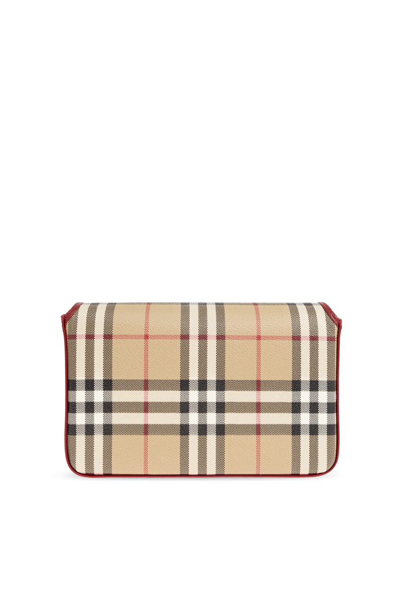 BURBERRY Hampshire Check Beige Shoulder Bag New & Authentic | eBay
