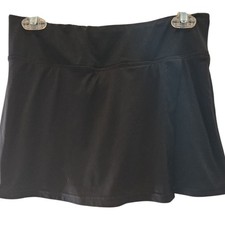 Champion Women's Black Skort Inner Short Duo Dry Running Tennis Skirt Small