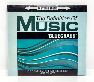 BLUEGRASS / THE DEFINITION OF MUSIC CD (2003) TURN UP THE MUSIC