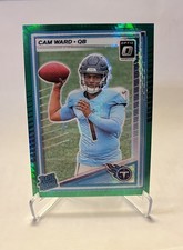 2025 Panini Donruss Optic - Rated Rookie Cam Ward #293 Green Hyper Prizm (RC)