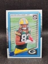 Savion Williams 2025 Optic Football RATED ROOKIE - Packers