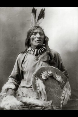 Photo:Fool Bull,c1900,Lakota Sioux medicine man,Indian