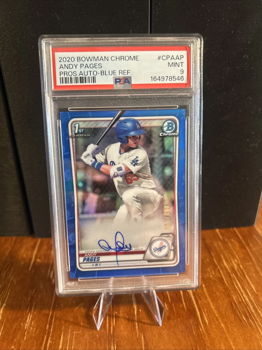 25+ Bowman Los Angeles Dodgers Baseball Sports Trading Cards