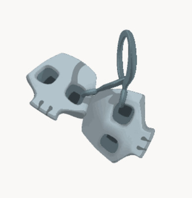 Animal Jam Classic AJ AJC Ghostly Skullys Skullies Item (Read Description)