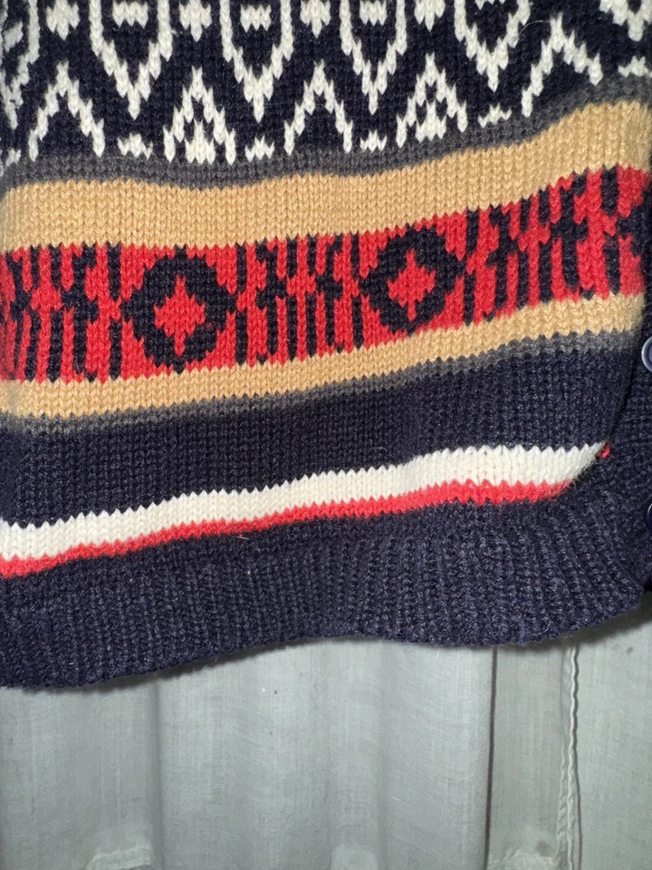 Chaleco vintage sin mangas con botones para mujer talla grande Foto 2 de 4