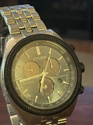 Citizen Eco-Drive Perpetual Calendar Chronograph Mens Watch 3N20