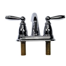 Moen 6610 Brantford 4" Centerset 2-Handle Low-Arc Bathroom Faucet - Chrome