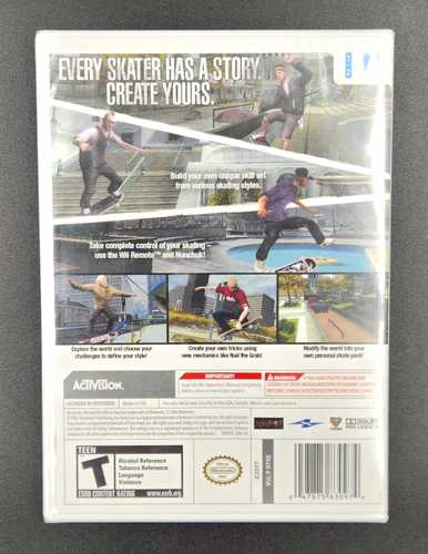 Tony Hawk's Proving Ground Nintendo Wii. NEW, Sealed, Tested and Working - Picture 2 of 3