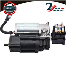 New Air Suspension Compressor Pump & Valve Block For Mercedes W205 C-Class C205