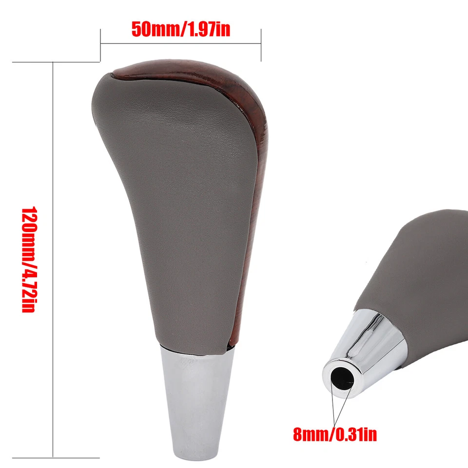 Grey Walnut Wood Gear Shift Knob Pen For Toyota Avalon Lexus-ES330 GS300 Scion. Foto 2 de 4