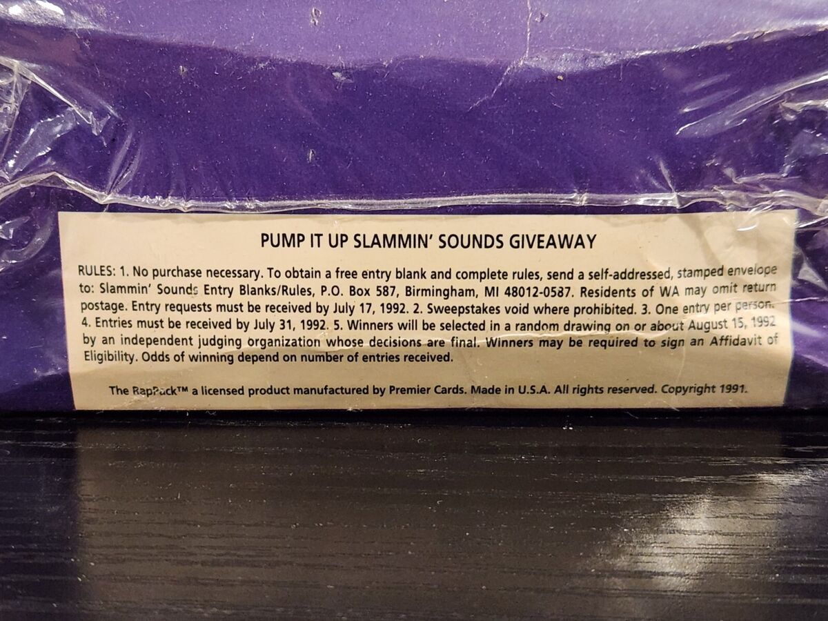 The Rap Pack Music Trading Cards Box - 36 Count for sale The Rap Pack Music Trading Cards Box - 36 Count for sale
