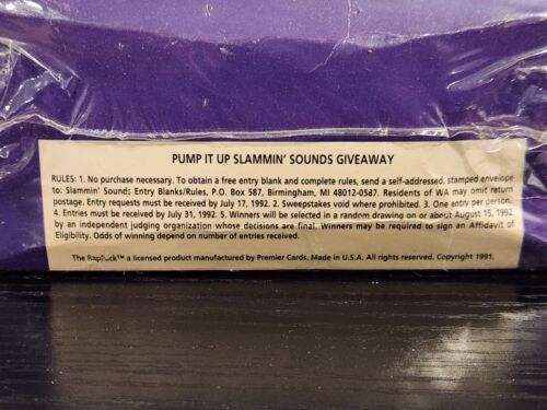 1991 The Rap Pack Series 1 Factory Sealed Rap Music Trading Cards 69 Groups - Picture 6 of 6