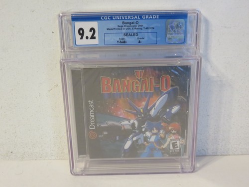 BANGAI O TREASURE NEU FACTORY SEALED ORIGINAL SEGA DREAMCAST CGC GRADED 9.2 - Bild 1 von 11