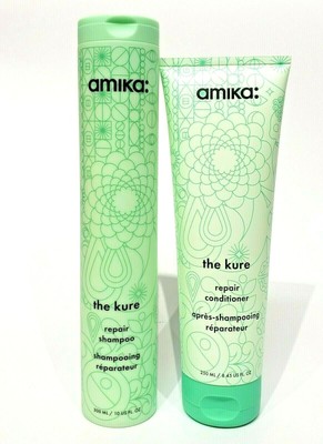 amika: the kure Repair Shampoo & Conditioner 10 oz/8.45 oz or Liter/33.