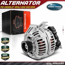 Alternator for Chevrolet Impala 2000-2005 Venture Olds Pontiac 125A CW 6-Groove