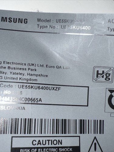 ✅ Carte Mère Samsung BN94-10776E -TV UE55KU6400U - Testée OK - Photo 3/9