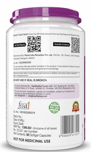 HealthyHey- Aceite de pescado Omega-3, aceite de pescado de triple fuerza, Burpless, EPA600, DHA400 - Imagen 8 de 25