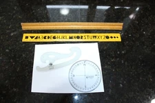 Vintage Measuring Stencil Lot of 4 Items - 2 Dietzgen, 1 C-Thru, 1 Unsigned