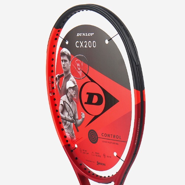 Dunlop 2024 CX200 98 Tennis Racquet Racket 98sq 305g 16x19