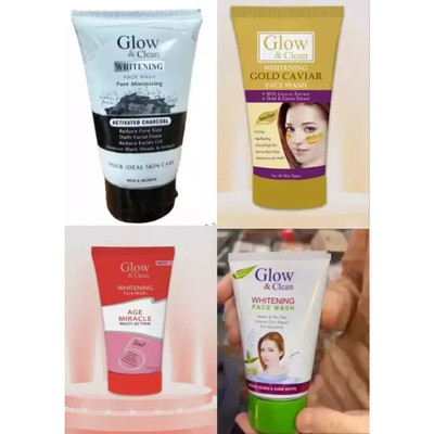Glow & Clean Whitening Face Wash for Women & Men | Deep Cleansing Skin 100gm