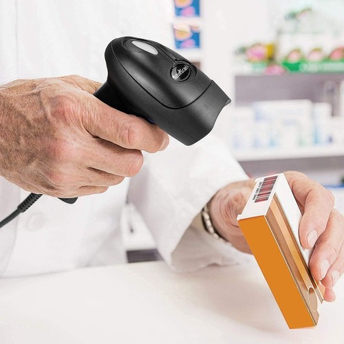 2D-Barcode Scanner - Tragbarer QR-Barcode-Leser/Bildwandler , QR, Data Matrix... - Bild 7 von 8