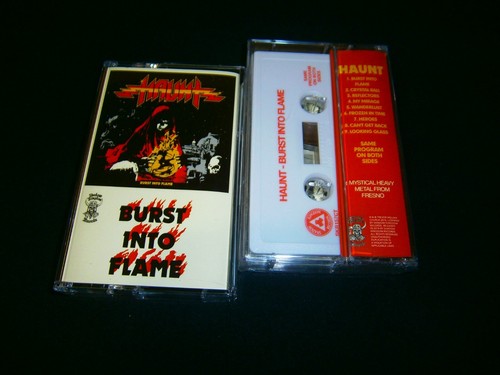 HAUNT - Burst Into Flame. Tape - Picture 3 of 4