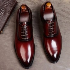 Mens Shoes Leather Oxford Shoes Men Dress Shoes Wedding Shoes Business Shoes