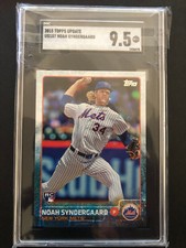 2015 Topps Update Noah Syndergaard Graded Rookie Card #US157 SGC 9.5