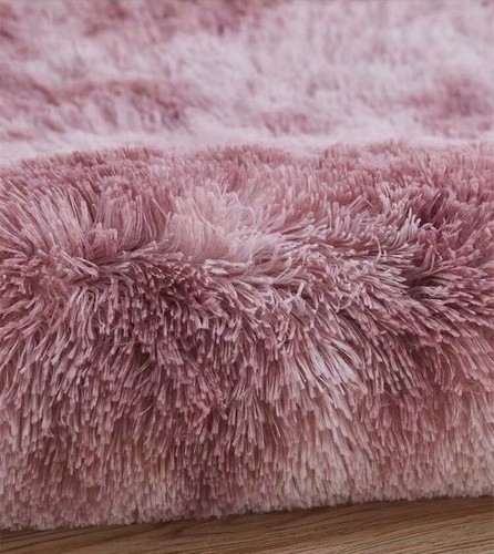 Soft Hairy Faux Fur Carpet Balcony Mat Bedroom Parlor Area Rugs Rectangular - Picture 11 of 22