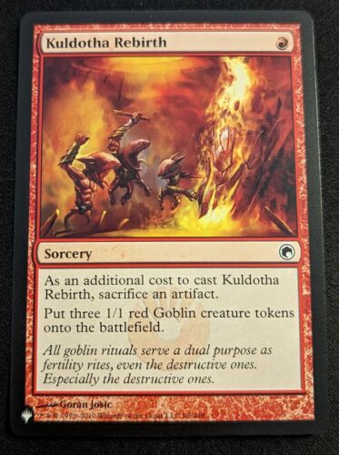 MTG - Kuldotha Rebirth - The List Scars of Mirrodin- Pack Fresh!! - Picture 1 of 2