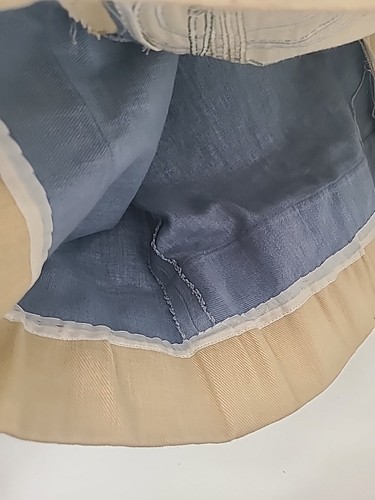 Vintage 1970er White Duck Workshop Pulloverkleid, Applikation, Libelle Teich Schilf MD - Bild 16 von 23