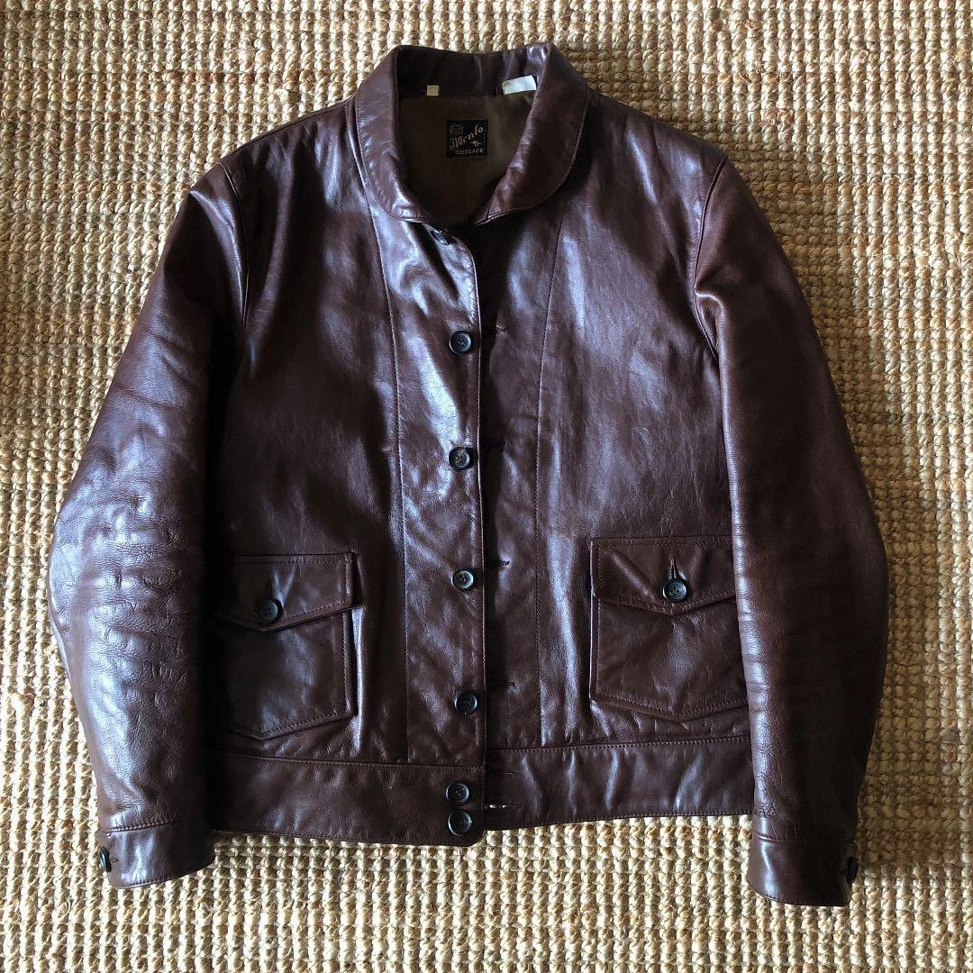 leather jacket lvc