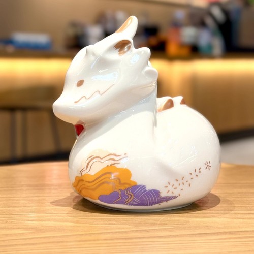 New 2024 China Starbucks The year of Dragon Classic Dragon Ceramic Penny Bank - Bild 7 von 11