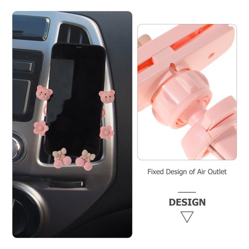 Car Air Vent Phone Holder Decorative Air Vent Phone Holder Reusable Cell Phone - 第 4/12 張圖片