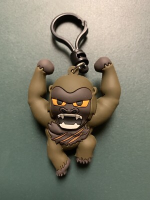 Monogram Godzilla VS Kong Series KONG 3D Figural Bag Clip