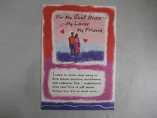 Blue Mountain Arts Greeting Card "For My Soul Mate" (BM79)