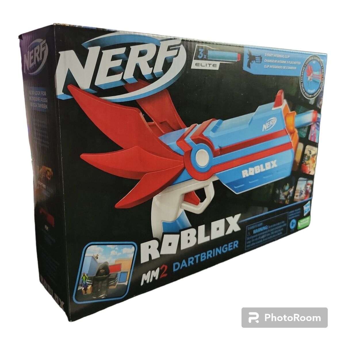 Nerf Roblox MM2: Dartbringer Dart Blaster, Includes Code to Unlock