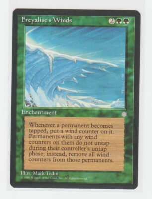 Magic the Gathering ~ MTG ~ 1x Freyalise's Winds ~ ICE AGE ~ M/NM