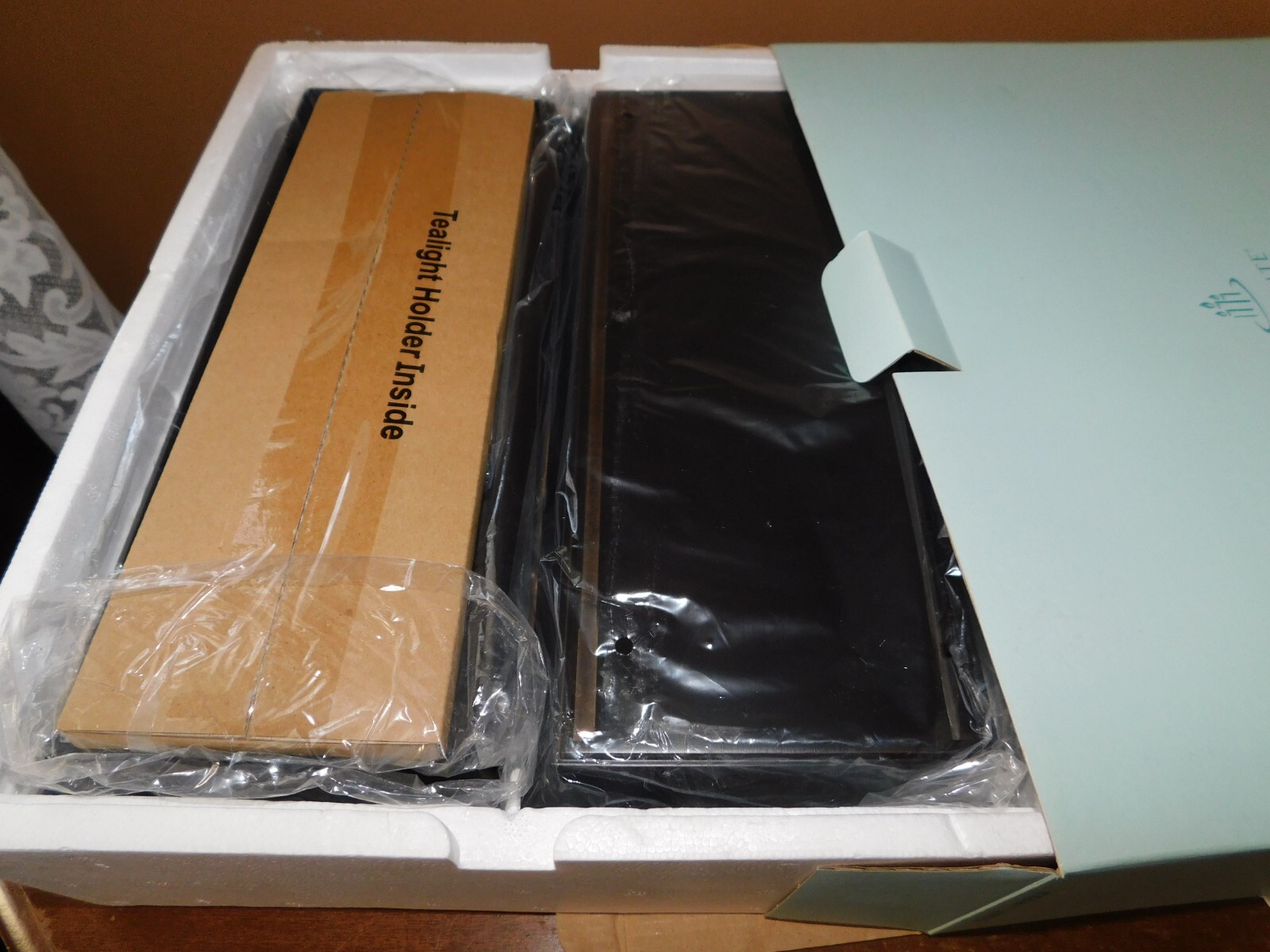 New PartyLite Infinite Reflections Candle Holder, P8919 Retired Box